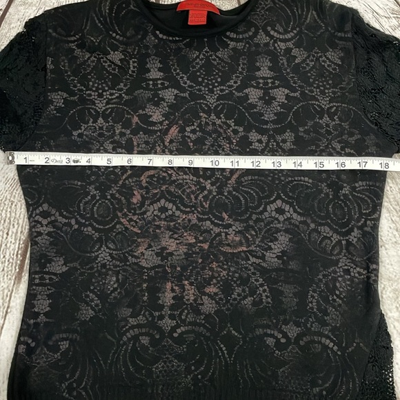 Tous Les Garçons Italian Sweater Large Lace - Picture 7 of 8